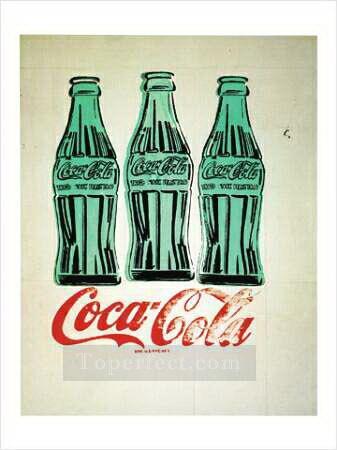 Coke Bottles POP Oil Paintings